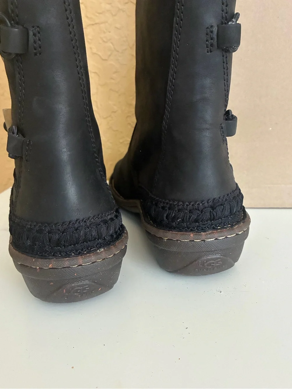 UGG Australia Women’s Black Kona (5156) Boots NEW IN BOX - Size 8